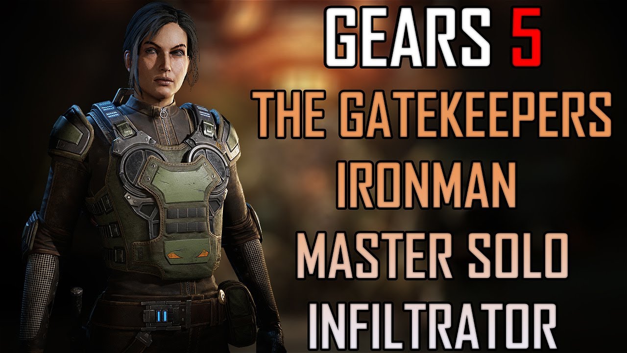 Gears 5 Master Solo Escape - The Gatekeepers - Ironman (Infiltrator)