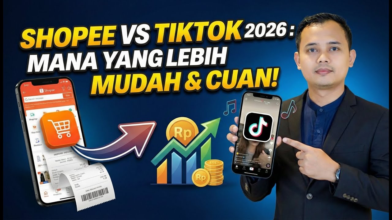 Bongkar Algoritma 2026! Shopee vs TikTok Affiliate 2026: Pemula Wajib Tau Sebelum Menyesal!