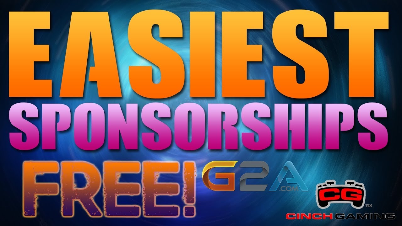 Best Sponsorship's For Small Channels 2017!