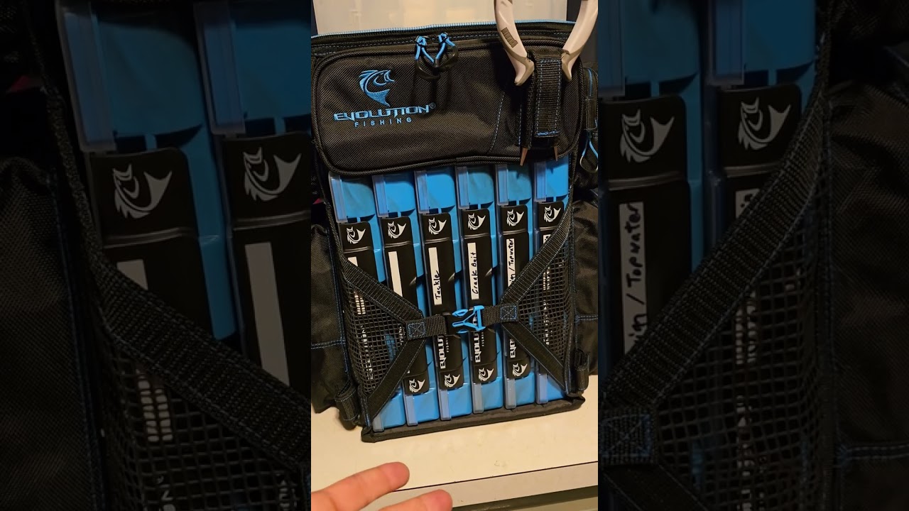 Evolution Fishing drift backpack 3700 first impressions!