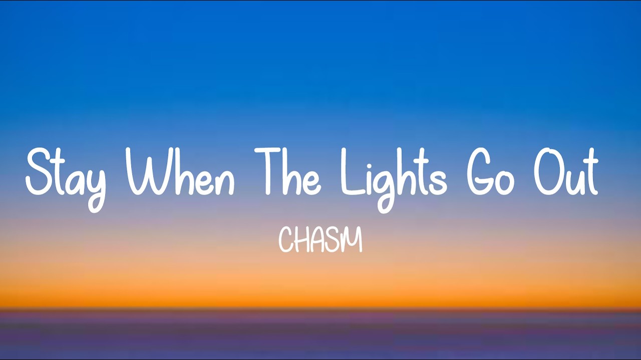 Stay When The Lights Go Out - CHASM Emotional Love Song (Official Music Video)
