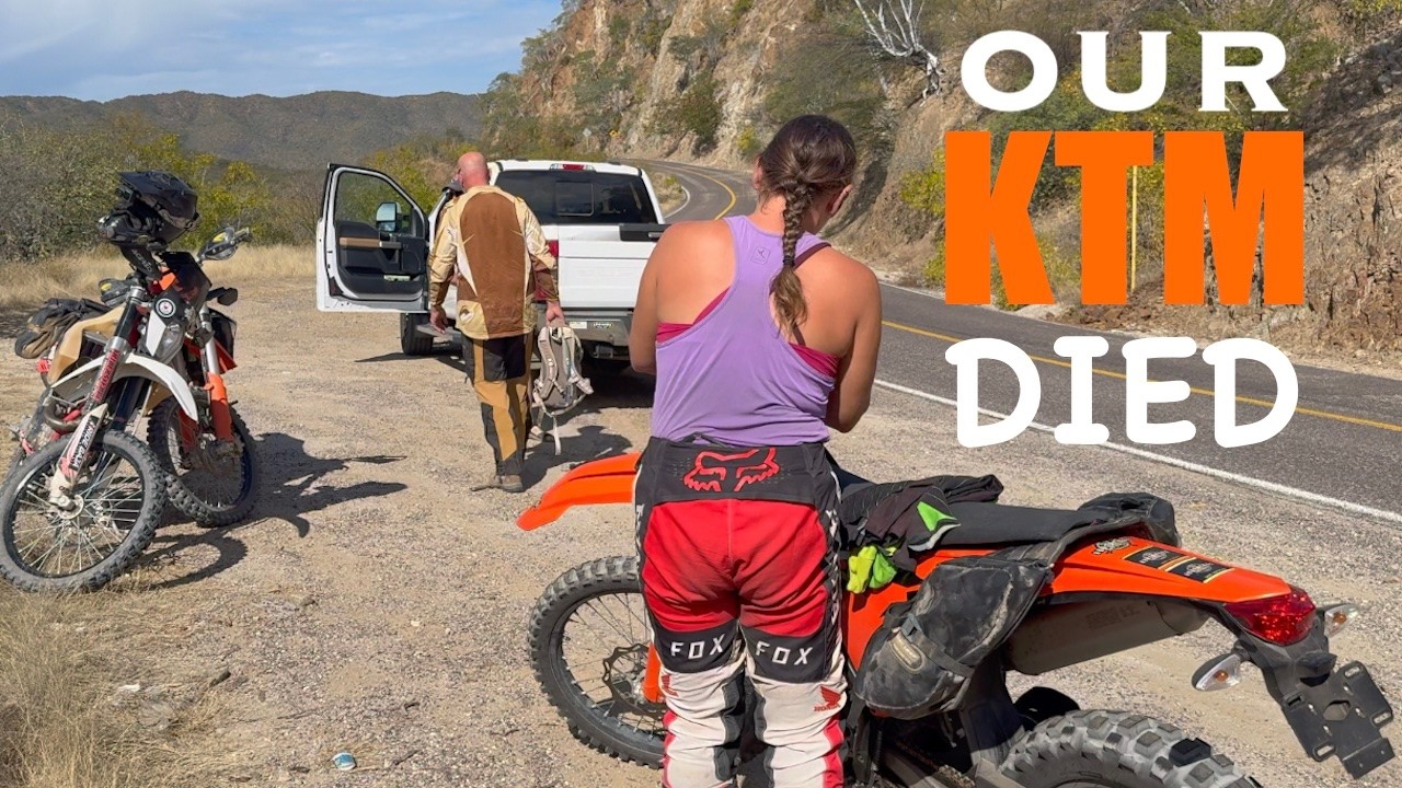 Наш KTM на мотопробеге в Бахе