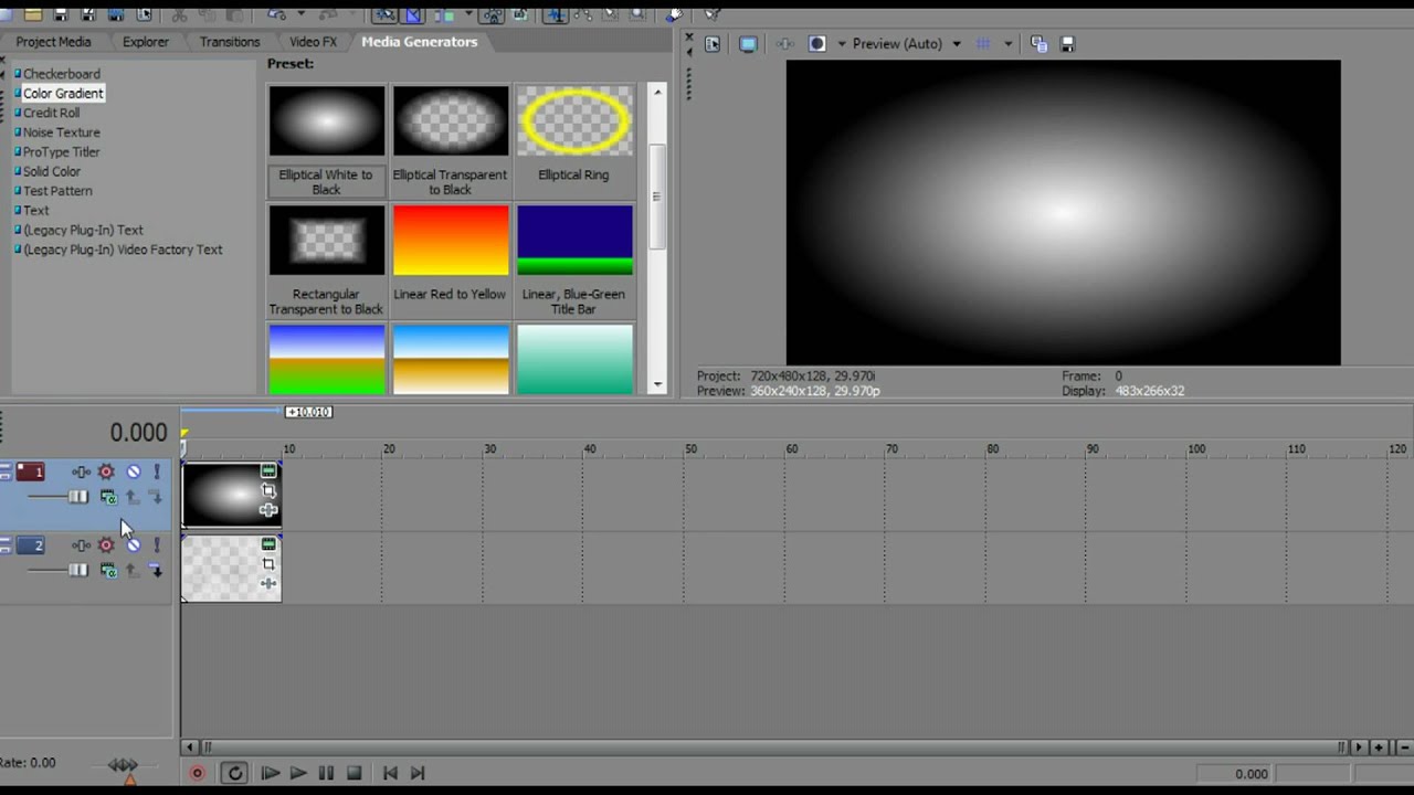 Sony Vegas Pro 9 Smoke Effect Tutorial