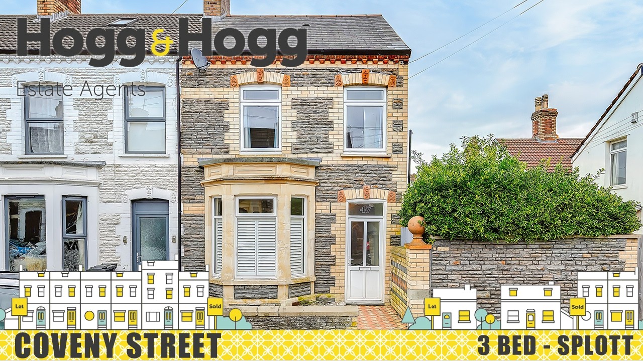 Walk-through property video tour of Coveny Street Splott - Cardiff