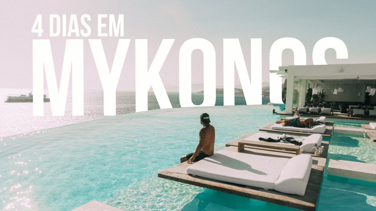 O QUE FAZER EM MYKONOS, GRÉCIA - VLOG I praias e beach clubs