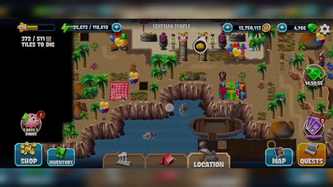 Egyptian Temple|Valentine 2026|Diggy's Adventure 