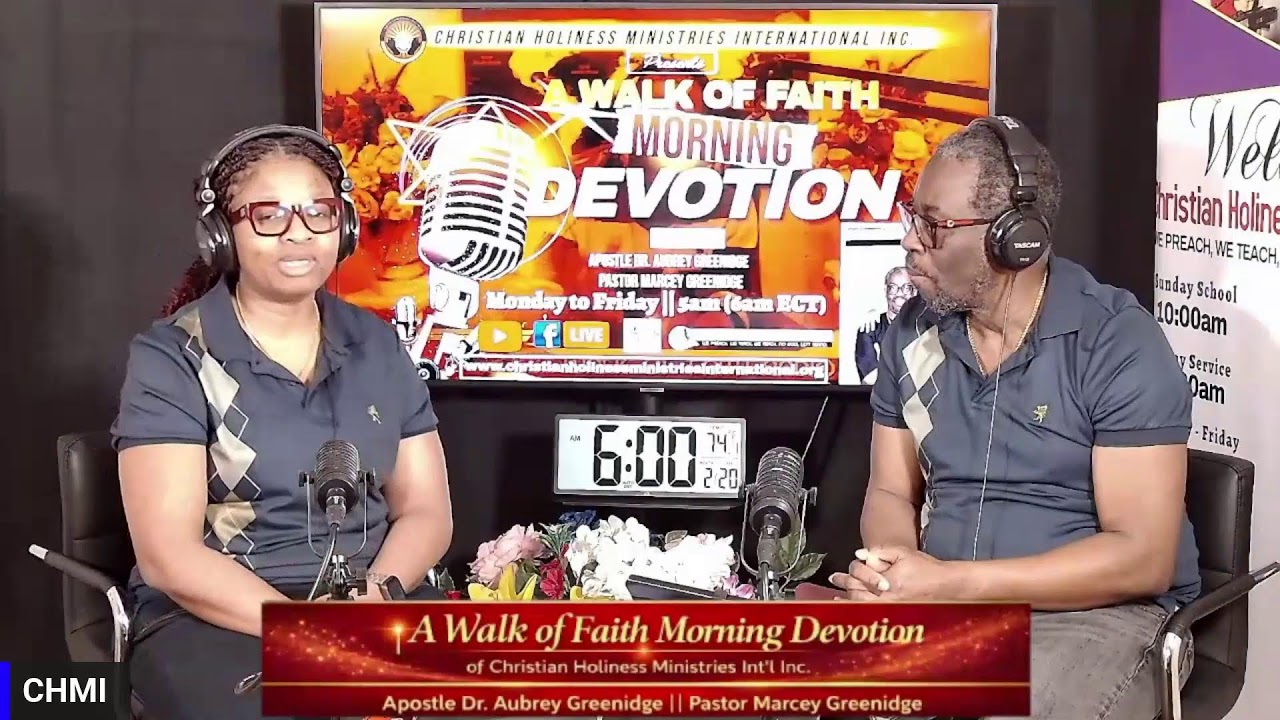 A Walk of Faith Morning Devotion || 20th February 2026