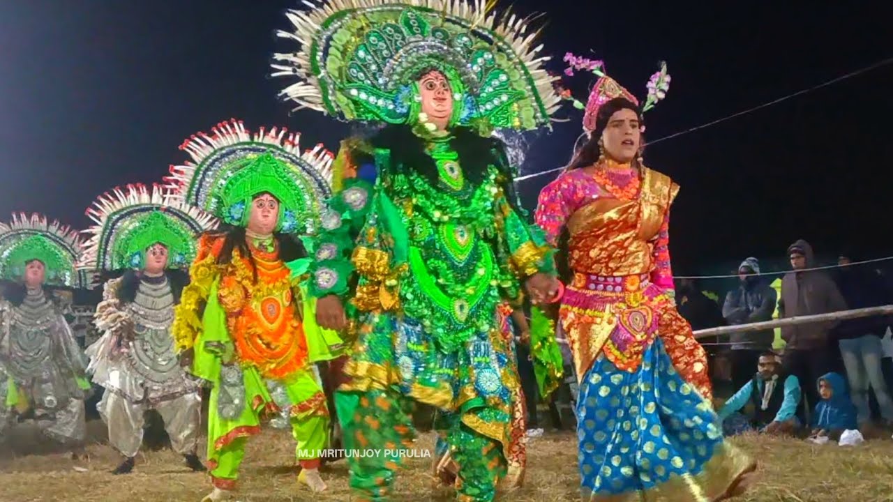 নতুন নতুন পুরুলিয়ার ঝুমুর গানে রাজা সখি নাচে আসরকে মাতান দিলো ।।ওস্তাদ বিজয় কুমার মাজিডি।।#chonach