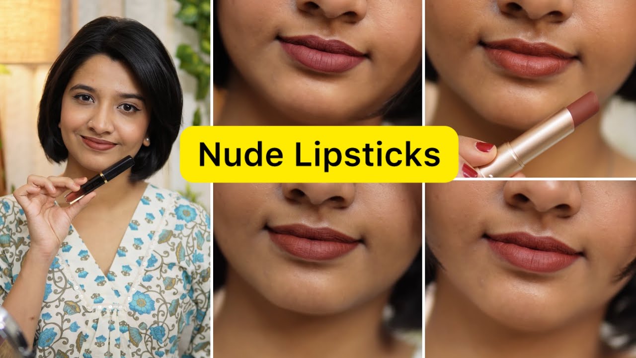 Nude Lipsticks From Amazon 💄