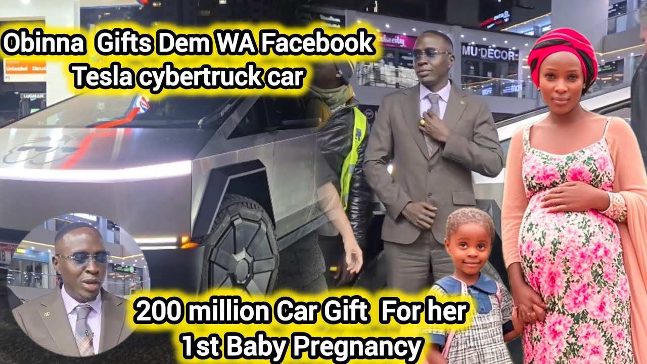 Ога Обинна подарил своим друзьям в Facebook автомобиль Tesla Cybertruck стоимостью 200 миллионов ...
