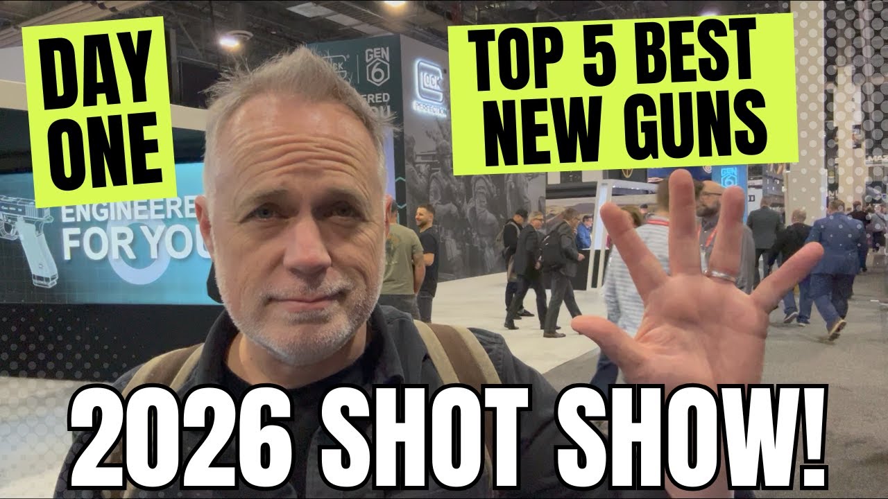 Топ-5 лучших НОВИНОК ОРУЖИЯ на выставке Shot Show 2026, первый день.