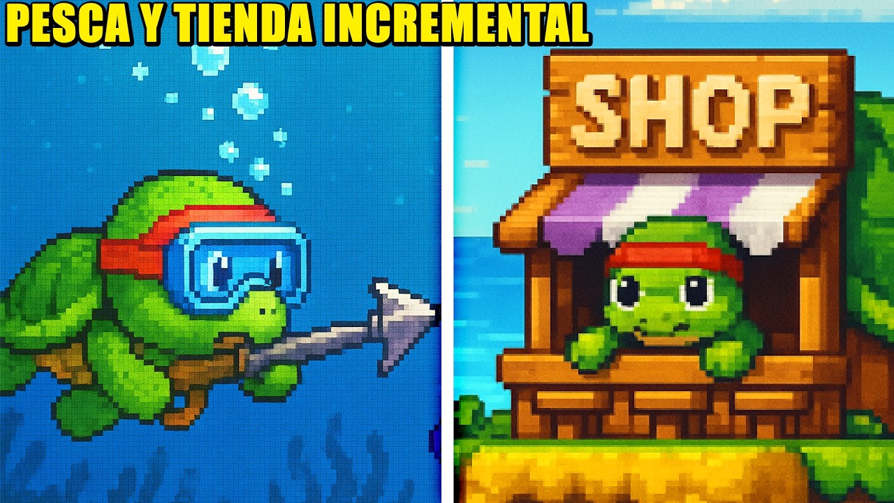EL JUEGO DE PESCAR Y VENDER EN LA PLAYA