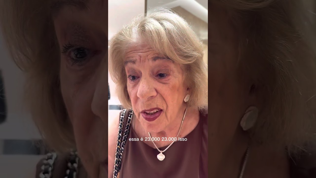 Uma mulher que ama um luxo, Maria Berklian mais conhecida como rainha do Brasil e do tá barato