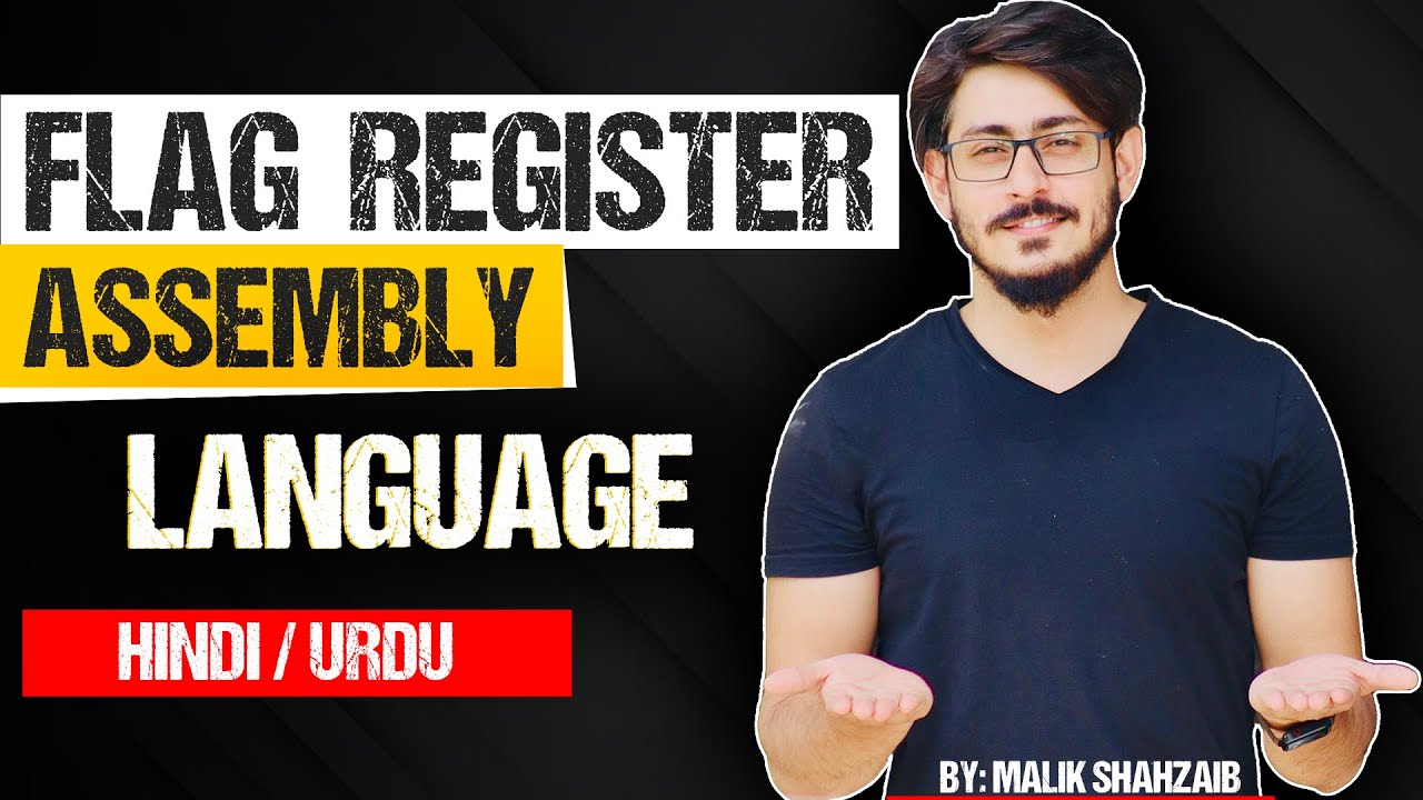 #4 Flag Registers in Assembly Language in hindi with types | sign carry parity 8086 microprocessor