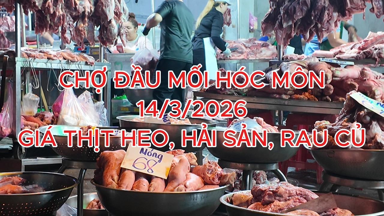 Giá Thịt Heo Chợ Đầu Mối Hóc Môn 14/3 – Cập Nhật Giá Heo, Cá, Gà Vịt Và Rau Củ