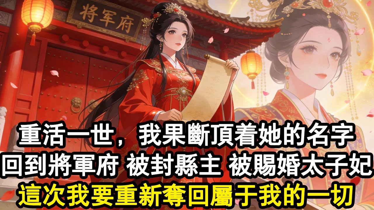 【古言故事】重活一世，我果斷頂著她的名字。回到將軍，奪回屬於我的一切#小說 #重生 #古言