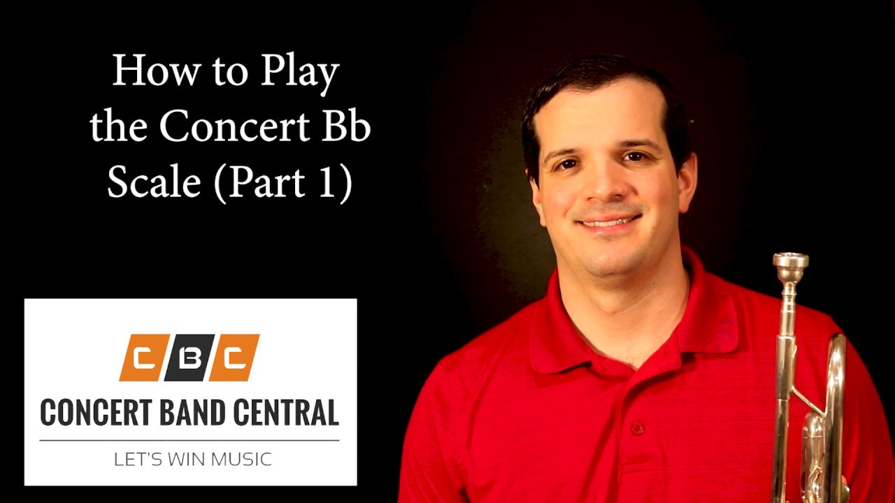 Play Along - Bb Scale on Trumpet