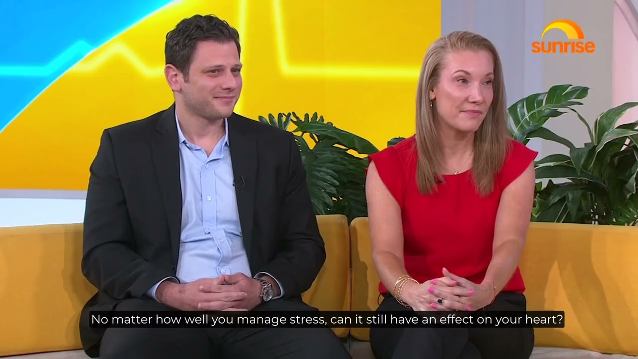 Heart Research Australia on Sunrise: Managing stress for a healthier heart