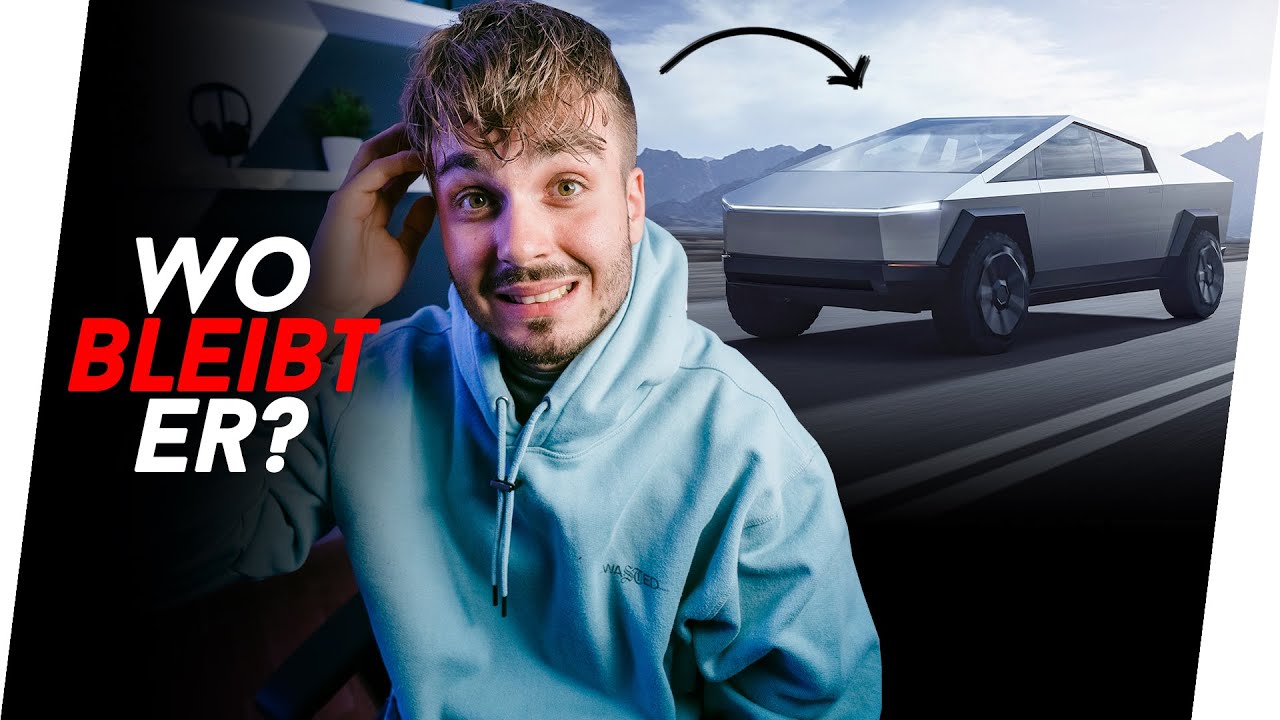 Wo ist MEIN Tesla Cybertruck? 🚨 #StudioVlog (w/ @felixba, @Techniklike)