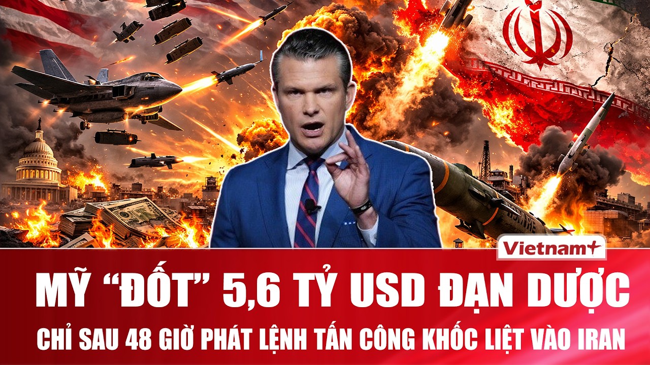 Mỹ “đốt” 5,6 tỷ USD đạn dược chỉ sau 48 giờ tấn công Iran, Washington “quay xe” dùng bom rẻ tiền