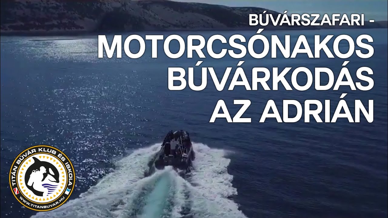 Milyen egy motorcsónakos búvárkodás az Adrián a Blue Bay búvárbázison?