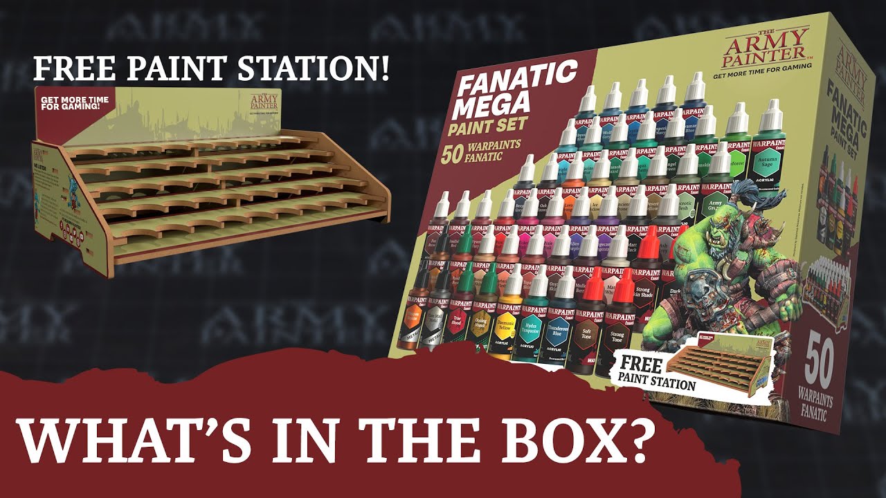 Warpaints Fanatic Mega Paint Set | What's in the Box?