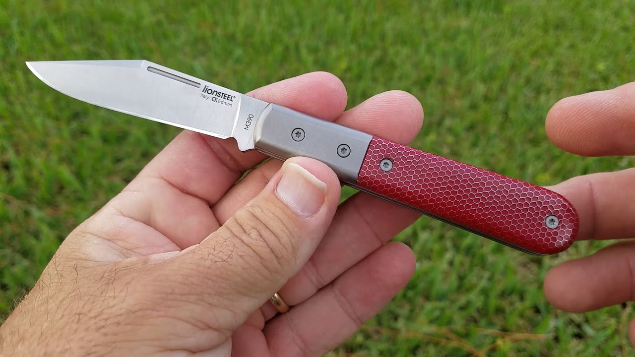 Lionsteel M390 edge retention testing Bolus vs Shuffler, will one destroy the other ?