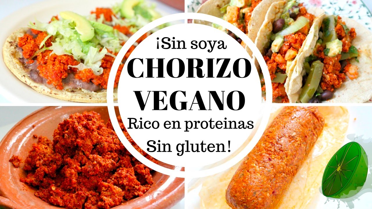 &iexcl;SABROSO CHORIZO VEGANO RICO EN PROTEINAS! SIN SOYA SIN GLUTEN -Transici&oacute;n Vegana