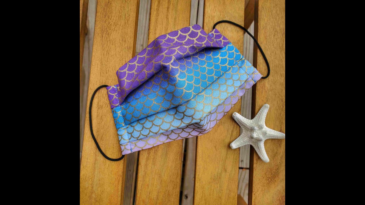 Quick and Easy Pleated Facemask Tutorials for beginners