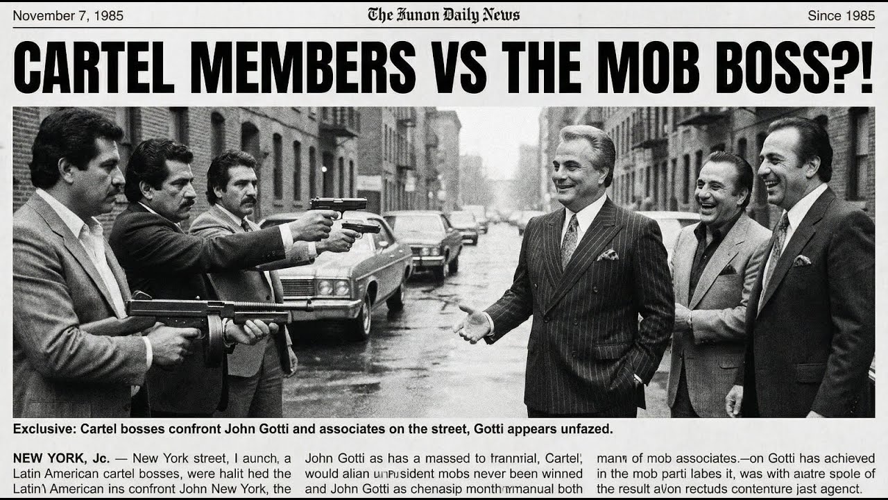 1987: Cartel Members Insulted John Gotti's Daughter, 3 Hours Later They went Missing