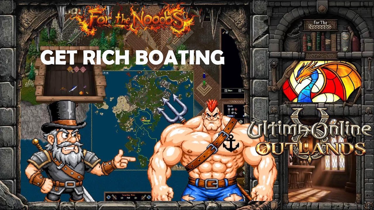 Ultima Online Outlands: Make 100k Gold/Hour Fishing (5 Tips EVERYONE needs to know)
