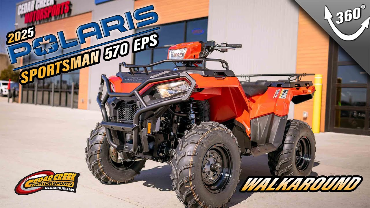 Walkaround | 2025 Polaris&reg; Sportsman 570 EPS