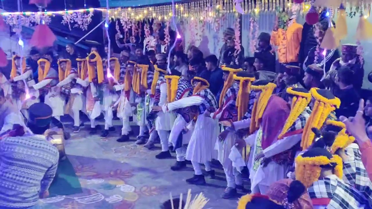 हमारी संस्कृति हमारी पहचान पहाड़ी नाटी माताधारा नागिन के प्रांगण में पहाड़ी नाटी