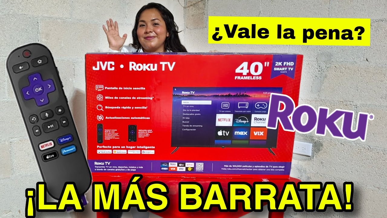 Probé la TELEVISIÓN MAS BARRATA de Walmart Bodega Aurera