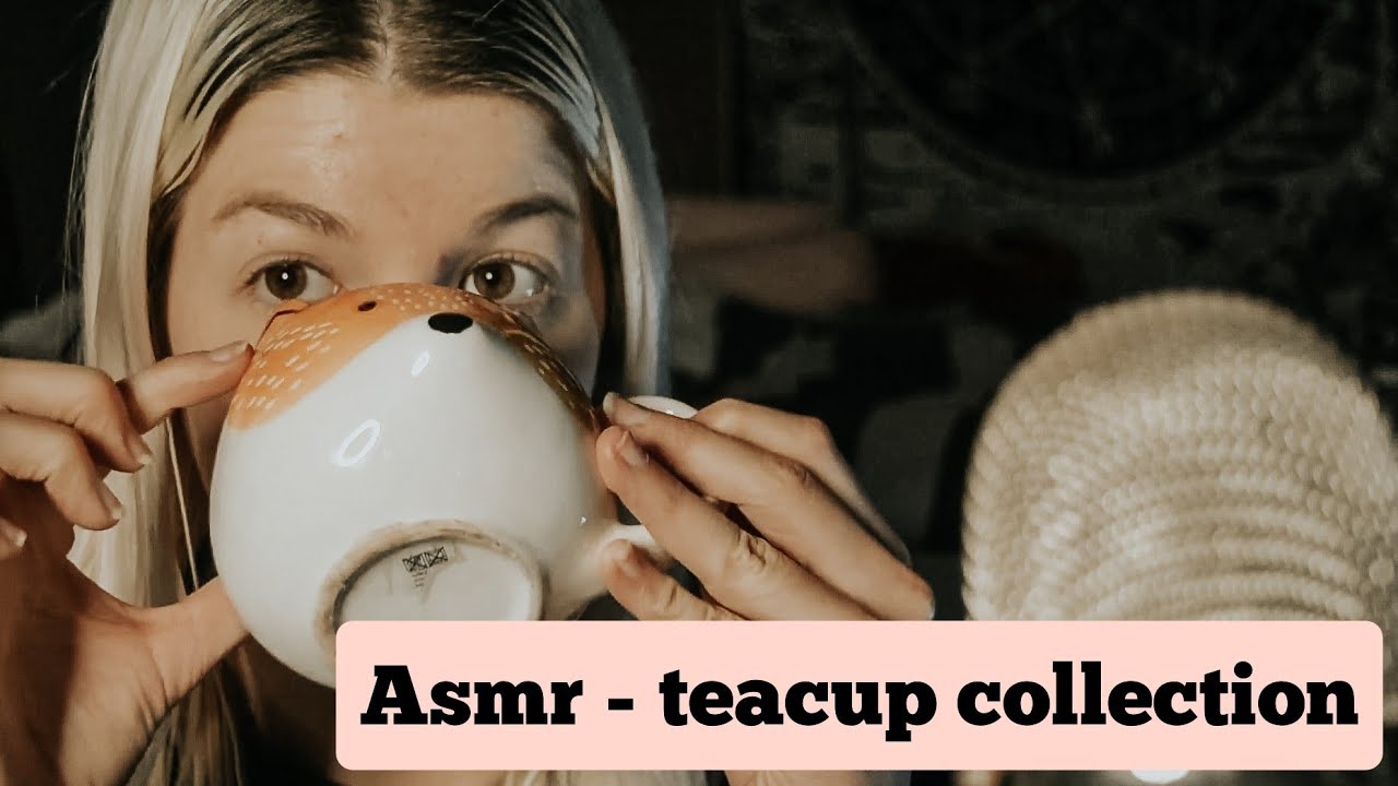 {Dutch/Flemish ASMR} My teacup collection l tapping & talking ❤️