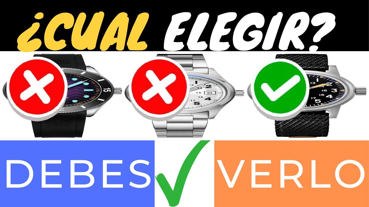 ¡LOS 3 MEJORES RELOJES DE BUCEO SUIZOS AUTOMÁTICOS 2026 ⌚🌊! ¿CUÁL ES EL IDEAL PARA TI?