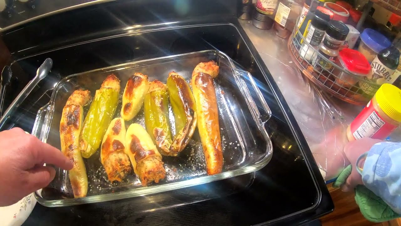 Italian Stuffed Long Peppers