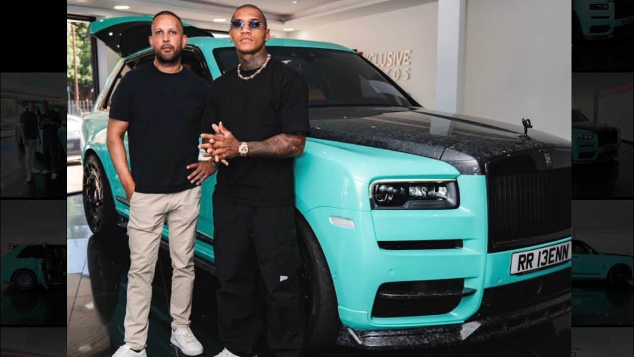 WILD COLOUR CHANGE ON ROLLS ROYCE TRUCK FOR CONOR BENN 