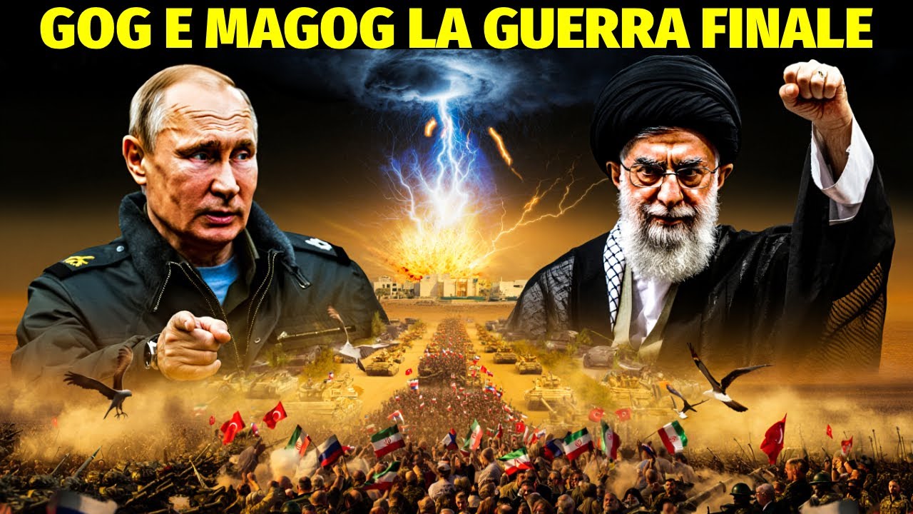 INVASIONE FINALE ISRAELE! GOG E MAGOG PORTANO RUSSIA E IRAN - APOCALISSE IMMINENTE