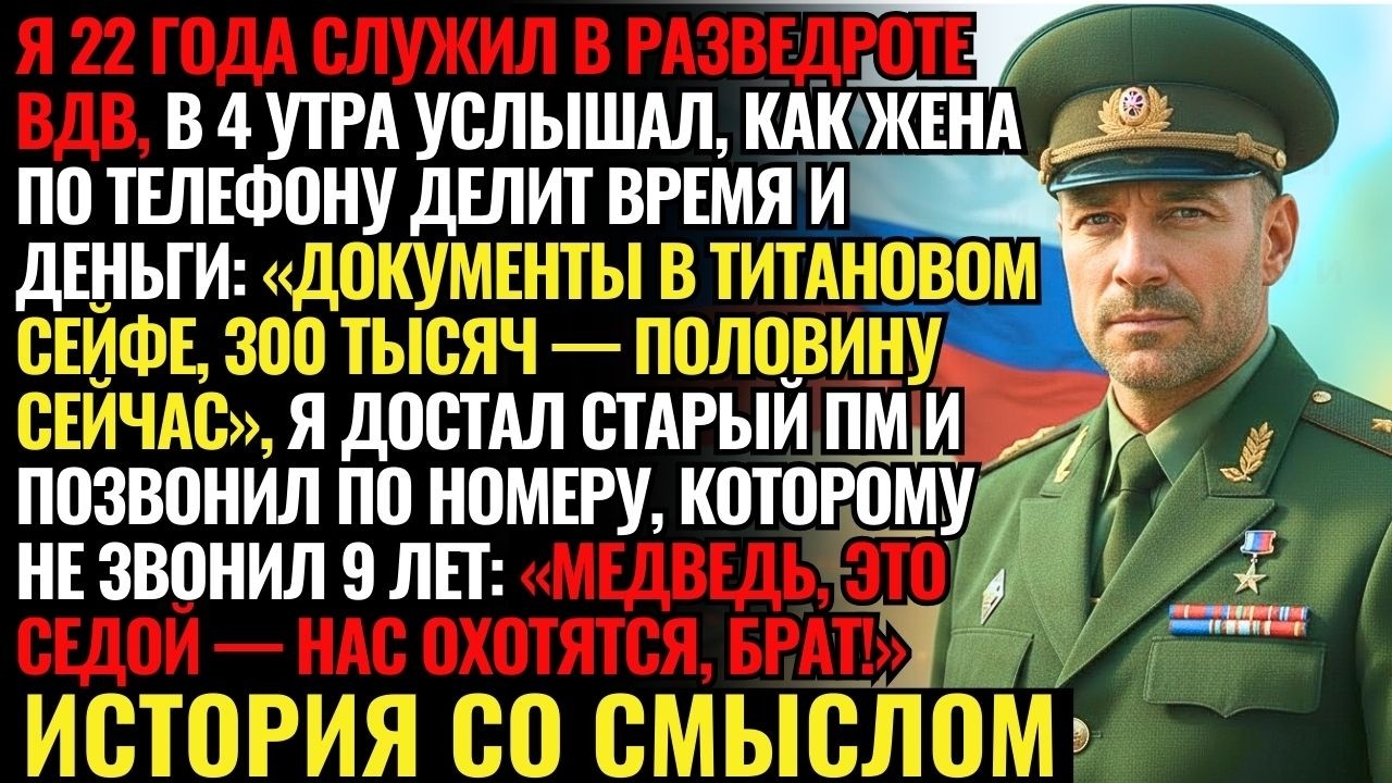 Я служил в разведроте ВДВ 22 года  Жена сдала меня за 300 тысяч — я вызвал Медведя из прошлого