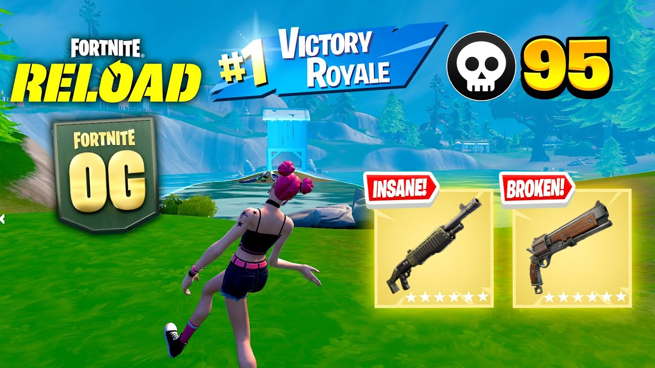 OG Fortnite Reload | High Kill Gameplay | Keyboard & Mouse