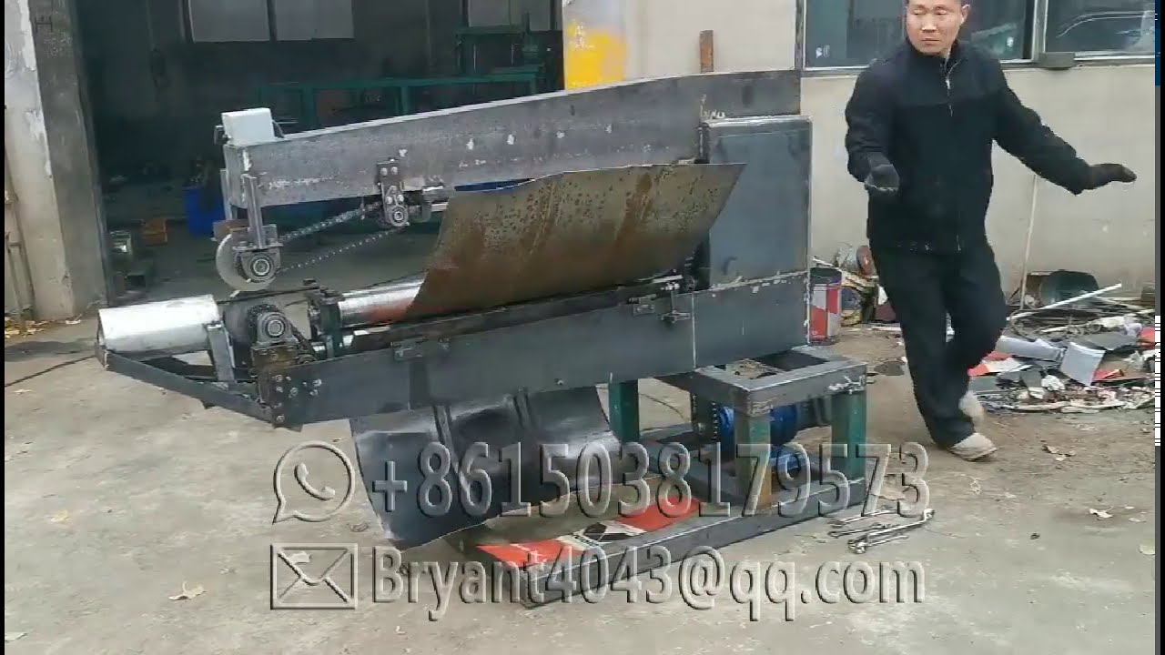 chemical metal painting drum lid cutter and drum sheet flatter