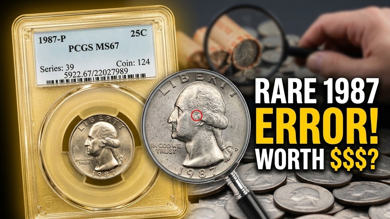 This 1987 Quarter Could Make You Rich! Here's How to Find It!