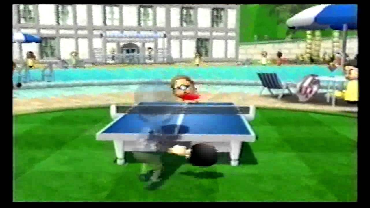 Wii Sports Resort Table Tennis vs. Ursula @ Level 2500 [ 11-0 ]