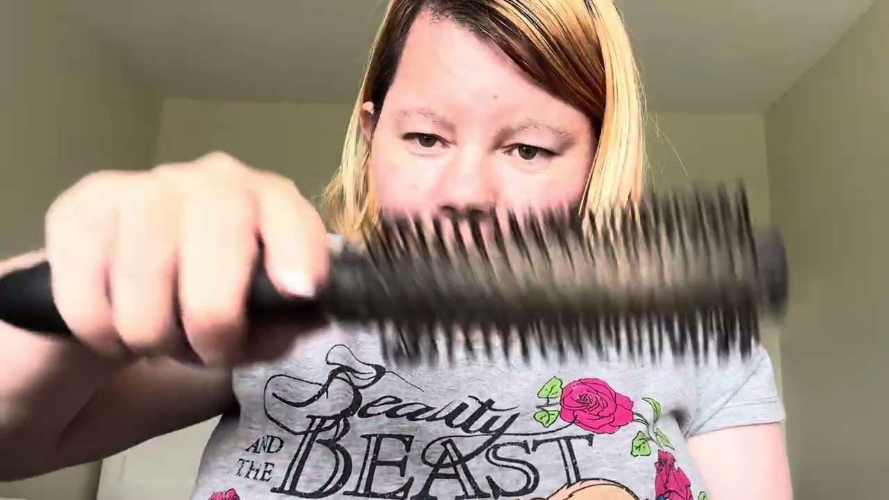 ASMR head lice check/hair was and blow dried