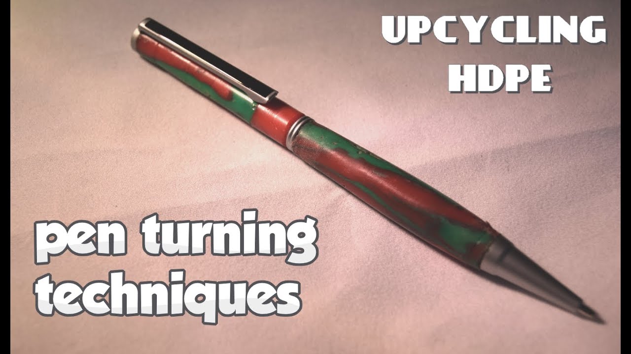 HDPE pen - Upcycling plastic