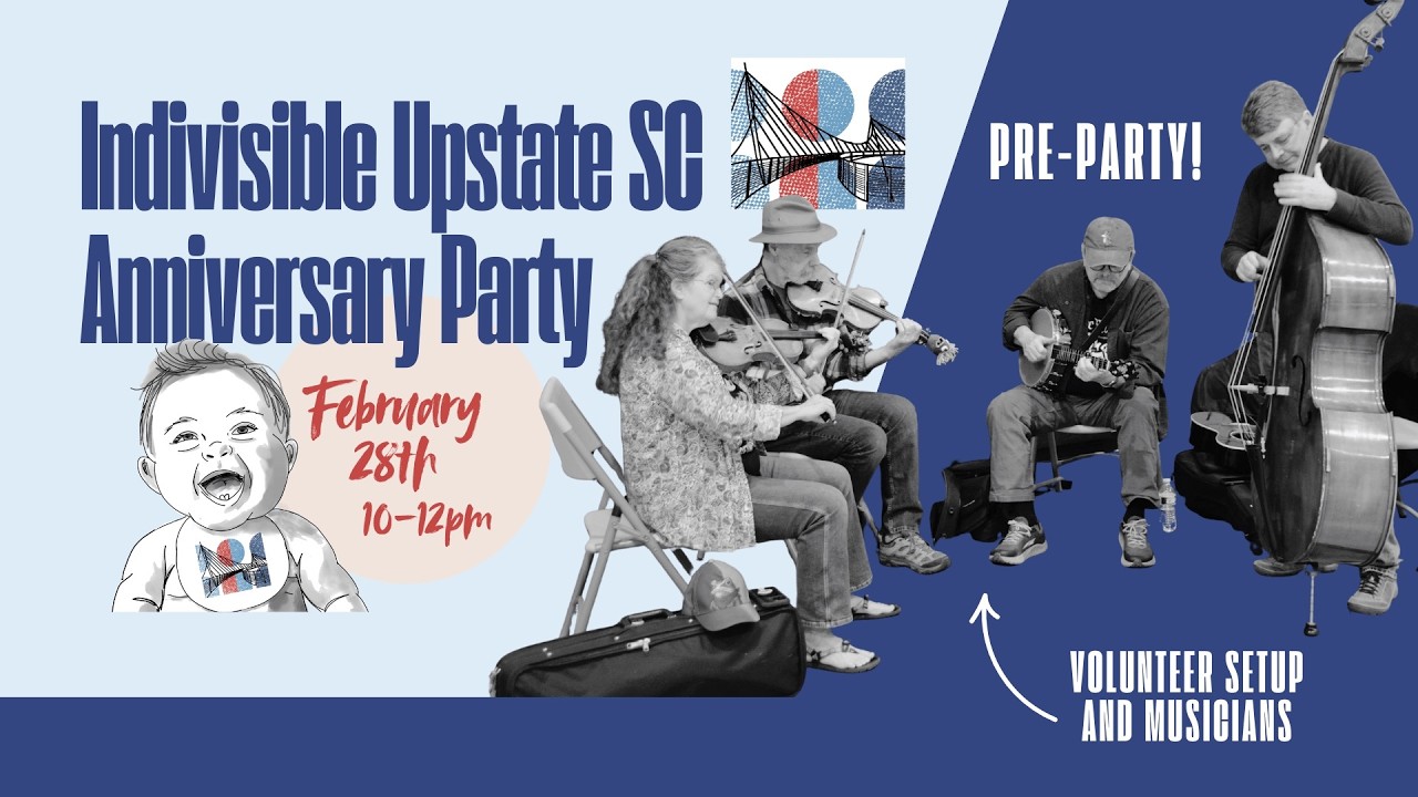 Indivisible Upstate SC pre-party