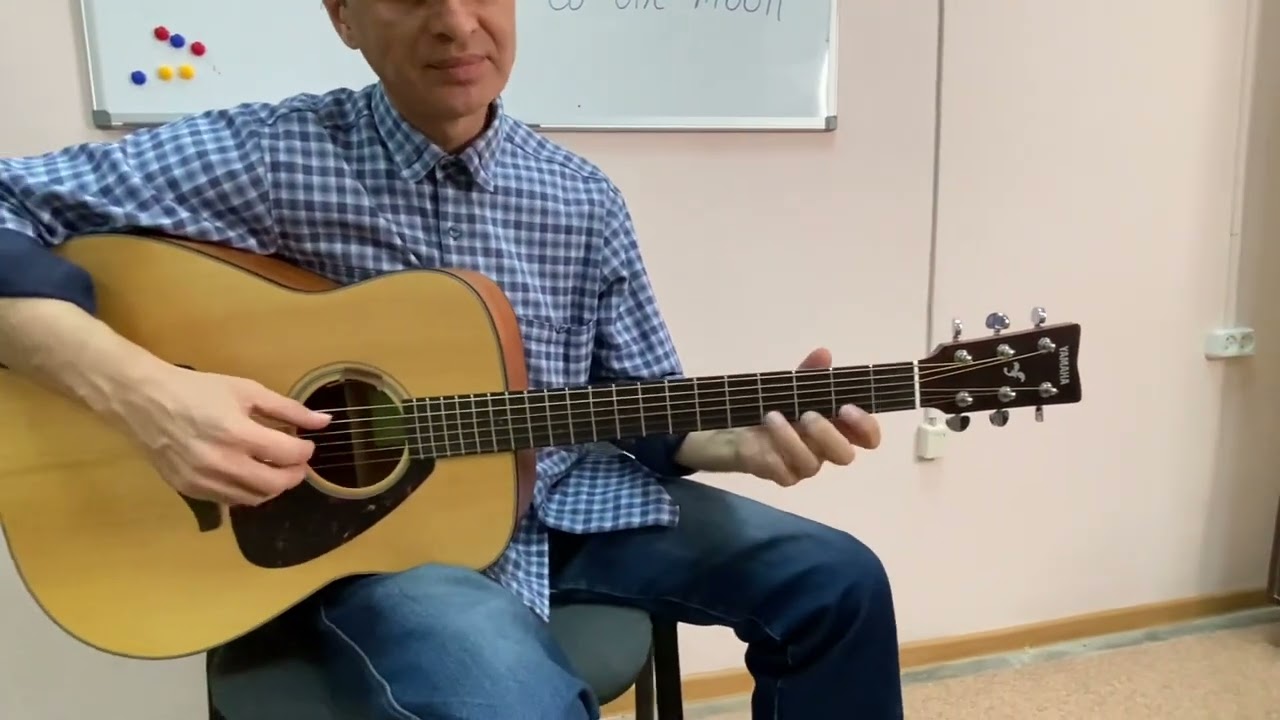 Raindrops keep falling on my head. Guitar cover by Boris Petelin.