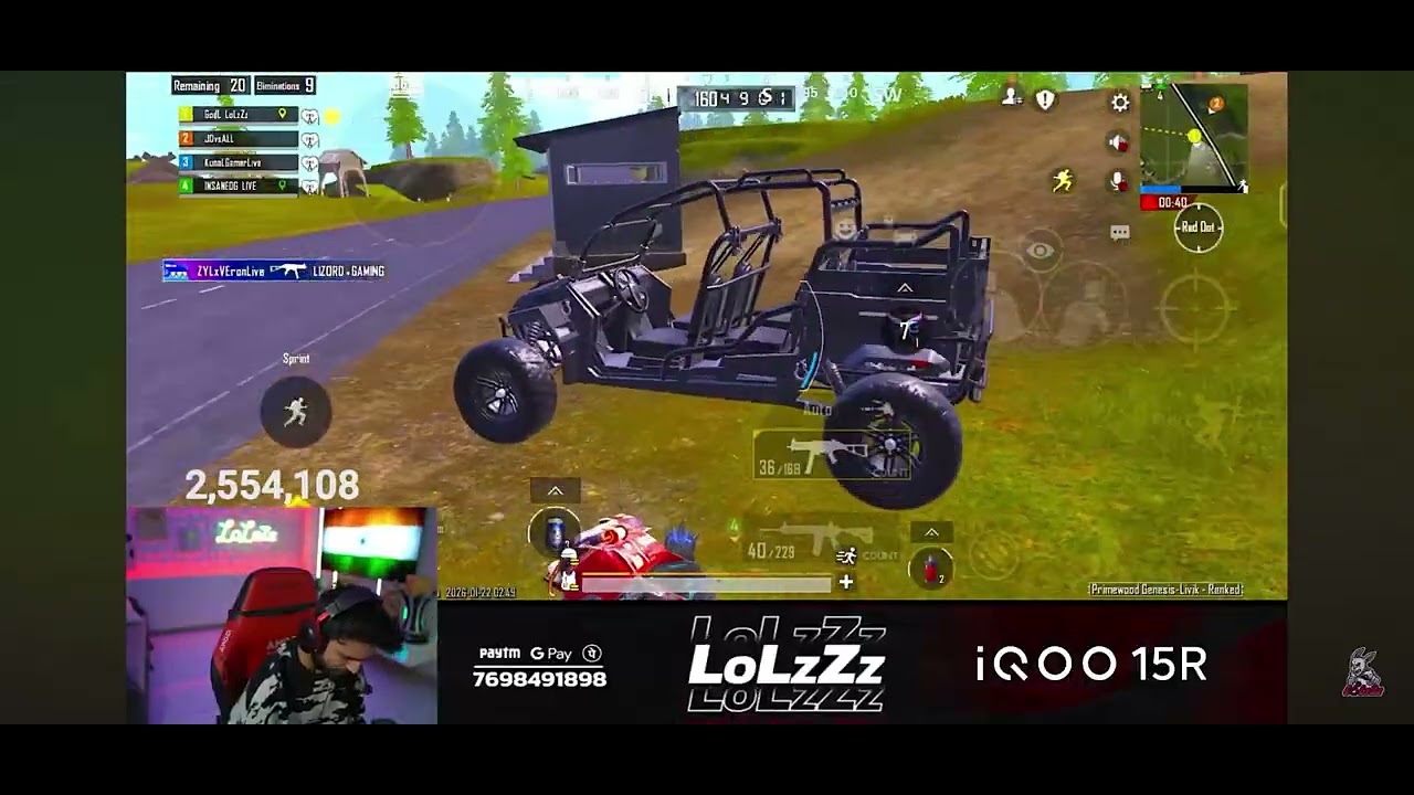 Lolzzz Bhai Livik Gameplay: Epic Fights & Funny Moments | Bgmi Montage | Bgmi gameplay @LoLzZzGaming