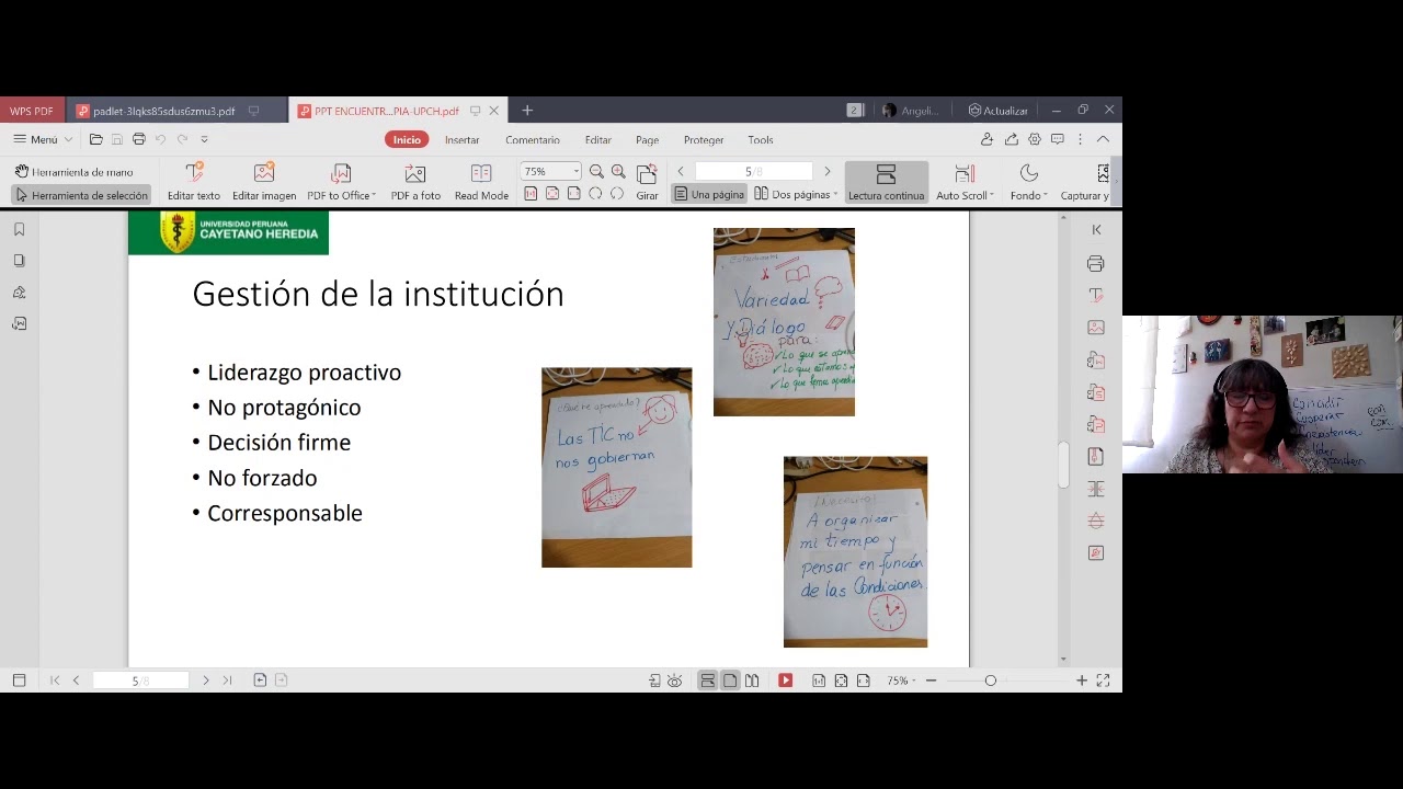 Exposición en PanelEstrategias de trabajo colegiado y aprendizaje colaborativo